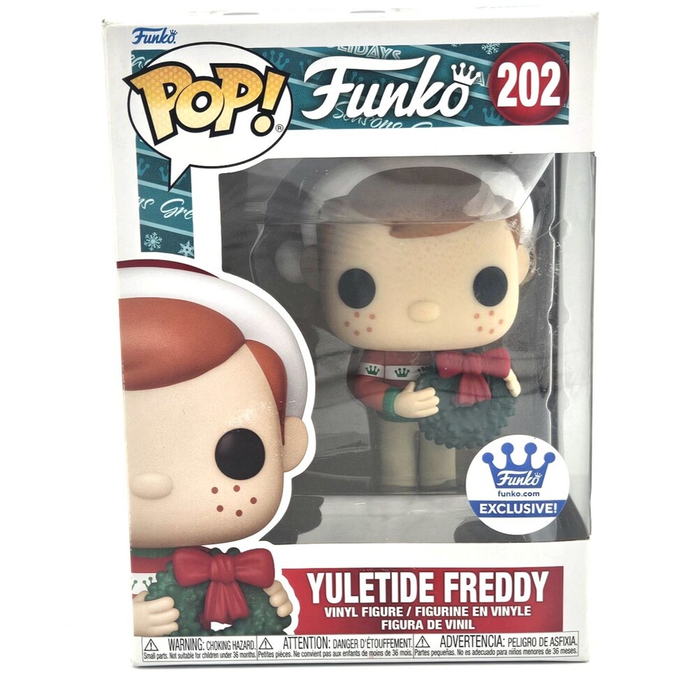 Funko Pop Yuletide Freddy #202 Holiday Figure Funko Shop Exclusive Box - Picture 1 of 7